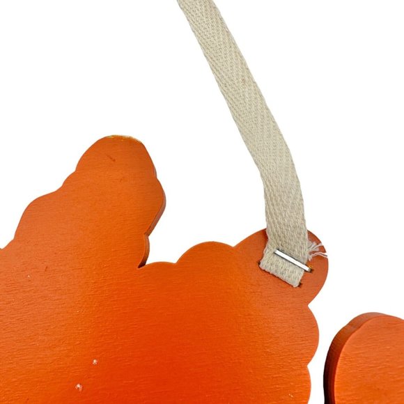 Primitives by Kathy Wooden Hanging Sign Happy Fall Ya'll Autumn Flowers NWT - Picture 7 of 10